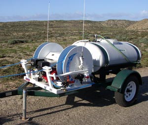 All Seasons Weed Control Large spray tank for large remote applications